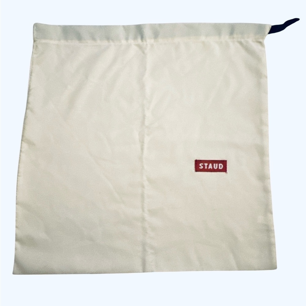 STAUD Ivory  Storage  Shoe Dust  Bag with Logo